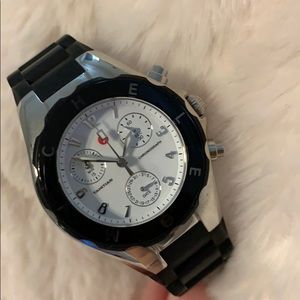 Black Michele Jelly watch